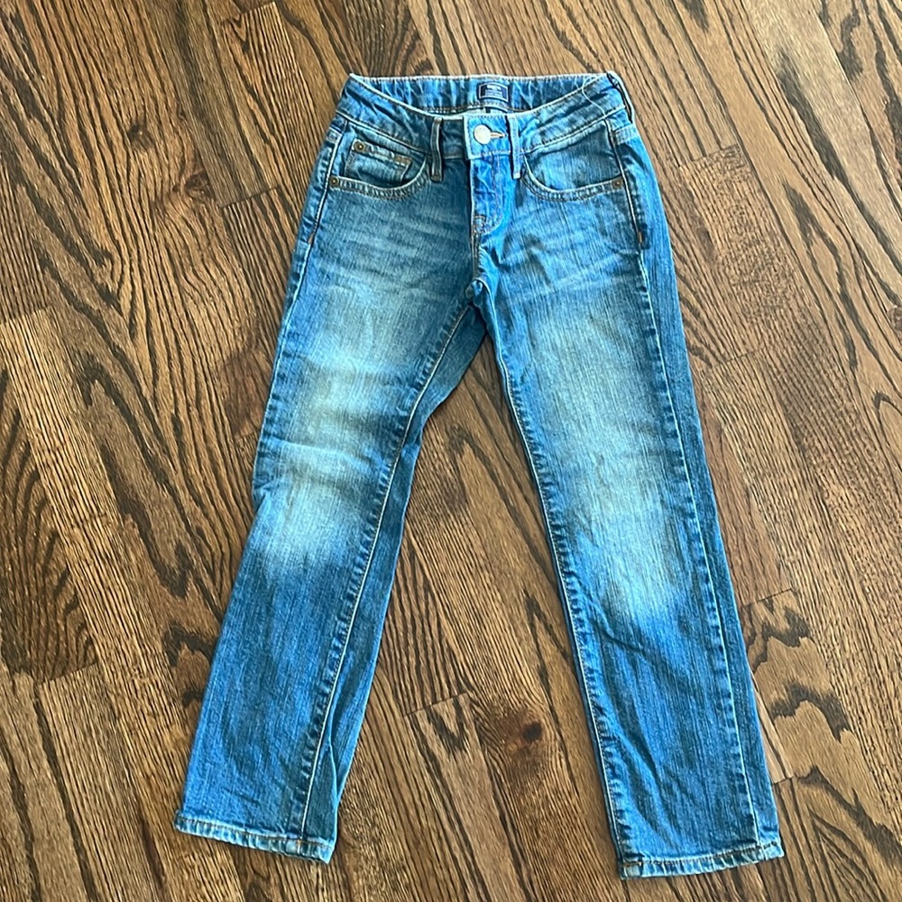 Gap jeans, size 6 girls straight fit regular